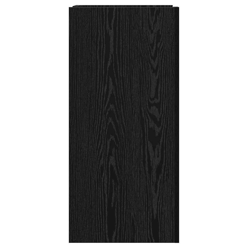 Sideboard Schwarze Eiche 45 x 35 x 75 cm Holzwerkstoff