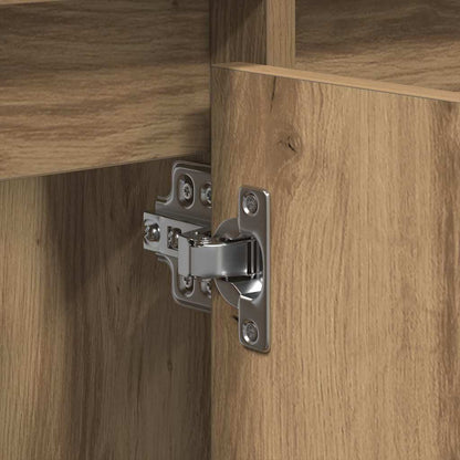 Waschbeckenunterschrank mit Tür Artisan Eiche 91 x 35 x 60 cm