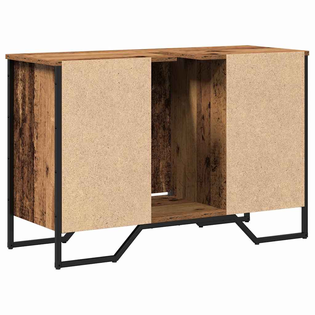 Waschbeckenschrank Altholz 91 x 35 x 60 cm Holzwerkstoff