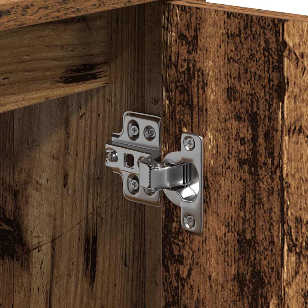 Waschbecken-Schrank Altholz 63 x 29 x 55 cm Holzwerkstoff