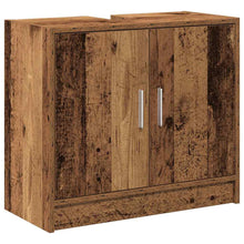 Waschbecken-Schrank Altholz 63 x 29 x 55 cm Holzwerkstoff