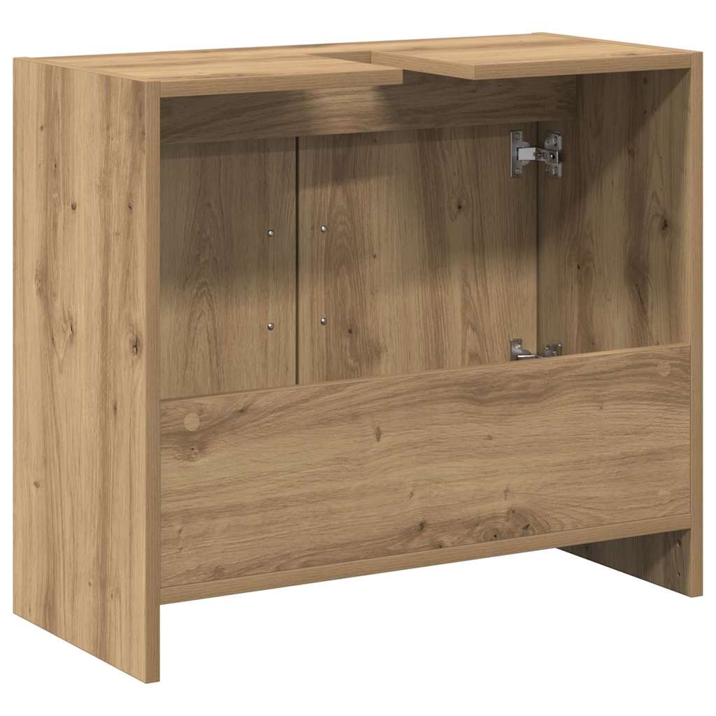 Waschbecken-Schrank Artisan-Eiche 63 x 29 x 55 cm Holzwerkstoff