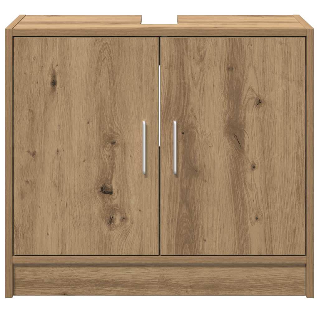 Waschbecken-Schrank Artisan-Eiche 63 x 29 x 55 cm Holzwerkstoff