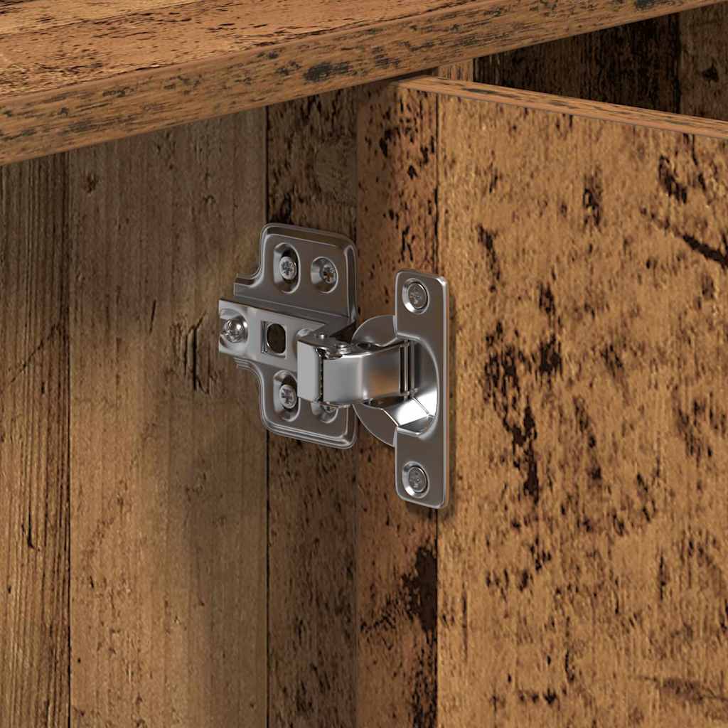 Waschbecken-Schrank Altholz 90 x 29 x 55 cm Holzwerkstoff