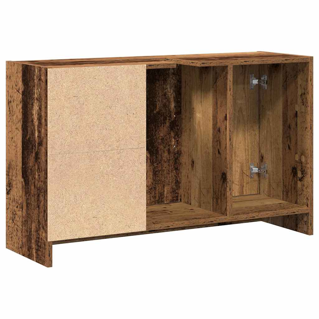 Waschbecken-Schrank Altholz 90 x 29 x 55 cm Holzwerkstoff