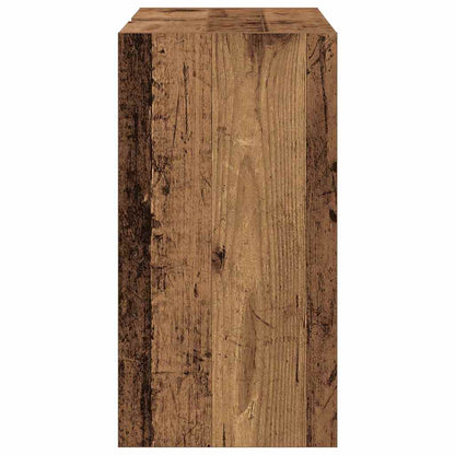 Waschbecken-Schrank Altholz 90 x 29 x 55 cm Holzwerkstoff