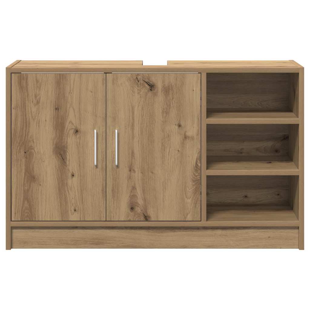 Waschbecken-Schrank Artisan Eiche 90 x 29 x 55 cm Holzwerkstoff