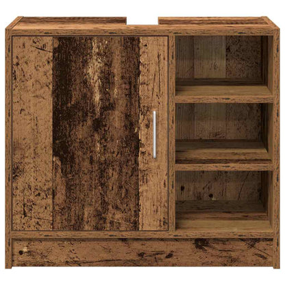 Waschbecken-Schrank Altholz 63 x 29 x 55 cm Holzwerkstoff