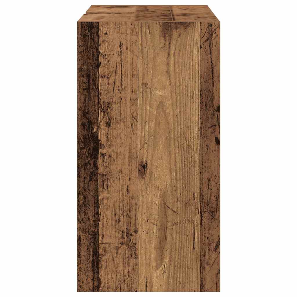 Waschbecken-Schrank Altholz 63 x 29 x 55 cm Holzwerkstoff