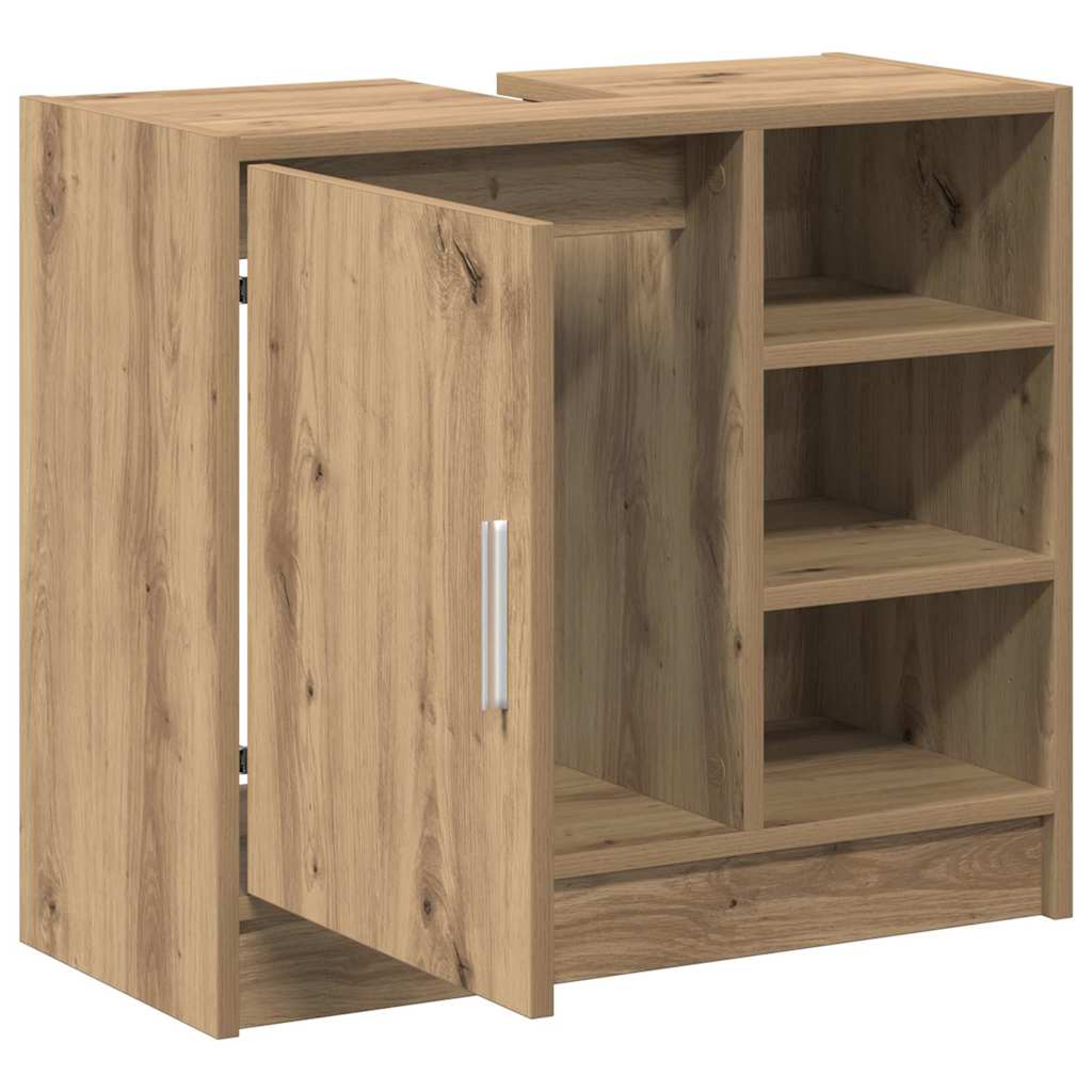 Waschbecken-Schrank Artisan Eiche 63 x 29 x 55 cm Holzwerkstoff