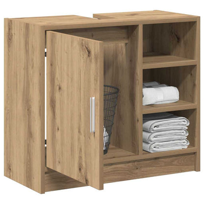 Waschbecken-Schrank Artisan Eiche 63 x 29 x 55 cm Holzwerkstoff