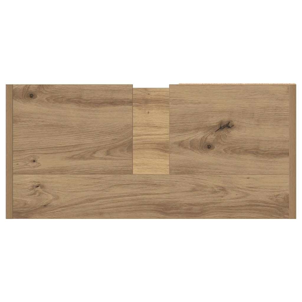 Waschbecken-Schrank Artisan Eiche 63 x 29 x 55 cm Holzwerkstoff