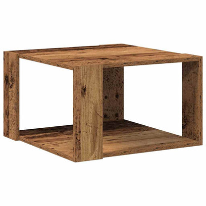 Couchtisch Altholz 51.5 x 51.5 x 30 cm Holzwerkstoff
