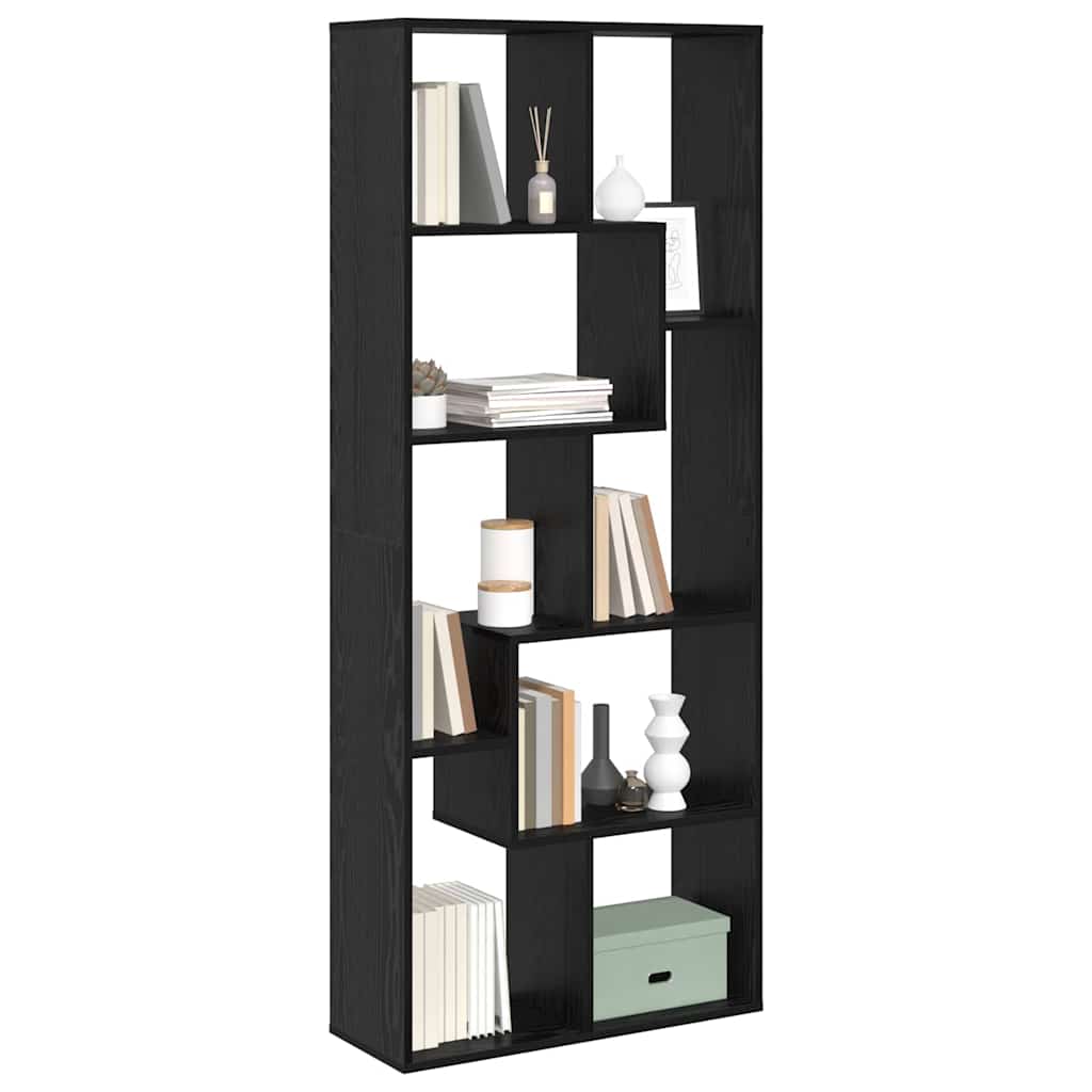 Bücherregal Schwarze Eiche 67 x 25 x 161,5 cm Holzwerkstoff