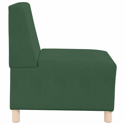 Modulares Armfreies Sofa 2 pcs Dschungelgrün 55 x 74 x 82 cm