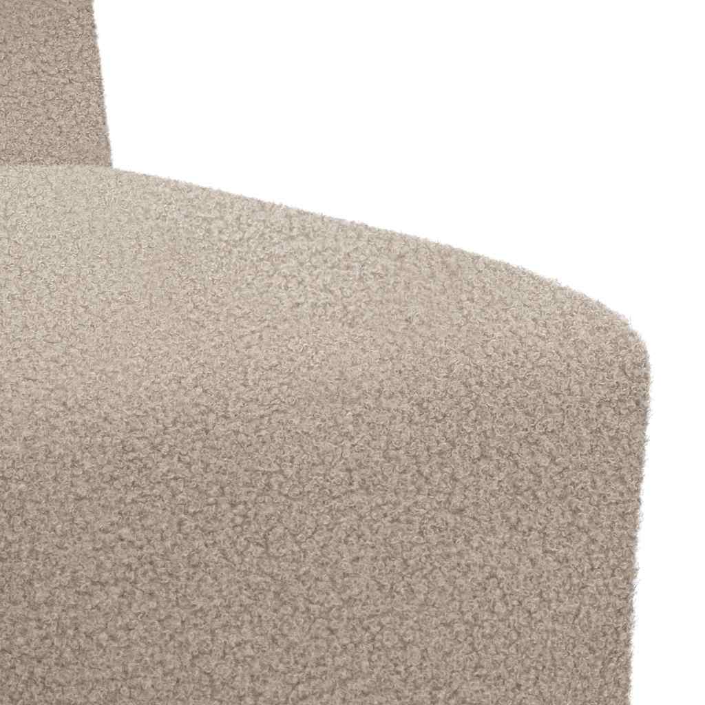 Modulares Armfreies Sofa 2 pcs Hellgrau 55 x 74 x 82 cm