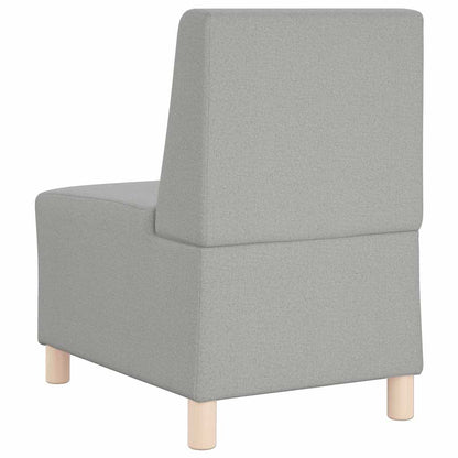 Modulares Armfreies Sofa 3 pcs Wolkengrau 55 x 74 x 82 cm Stoff