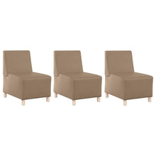 Modulares Armfreies Sofa 3 pcs Cappuccino 55 x 74 x 82 cm