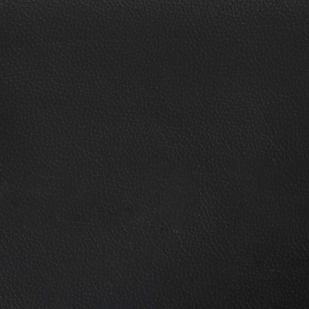 Modulares Armfreies Sofa 3 pcs Schwarz 55 x 74 x 82 cm