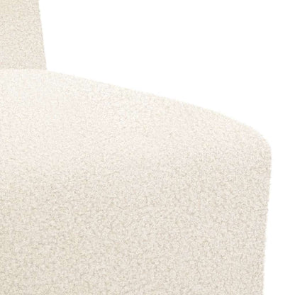 Modulares Armfreies Sofa 3 pcs Creme 55 x 74 x 82 cm