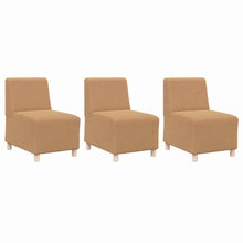 Modulares Armfreies Sofa 3 pcs Beige 55 x 74 x 82 cm