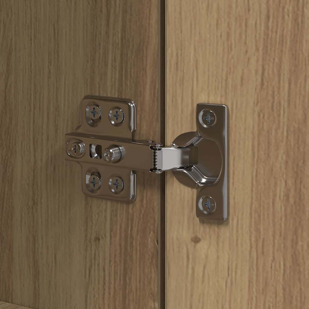 Küchenschrank Eiche handwerklich 60 x 50 x 180 cm Holzwerkstoff