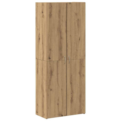 Büroschrank mit Regal Artisan-Eiche 60 x 32 x 153 Holzwerkstoff