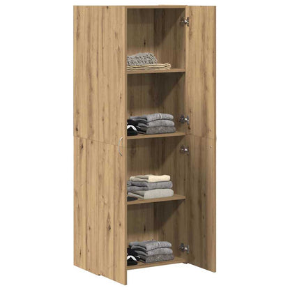 Büroschrank mit Regal Artisan-Eiche 60 x 32 x 153 Holzwerkstoff