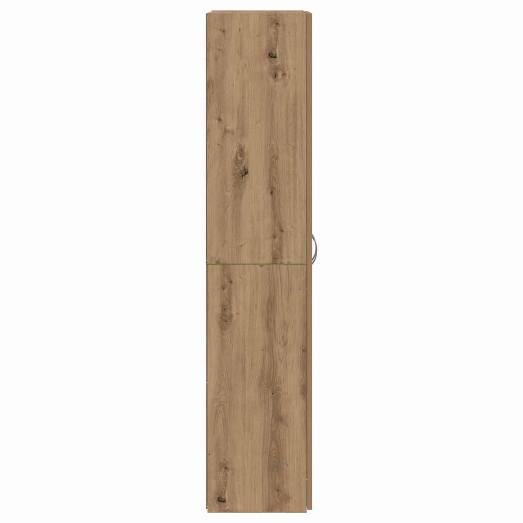 Büroschrank mit Regal Artisan-Eiche 60 x 32 x 153 Holzwerkstoff
