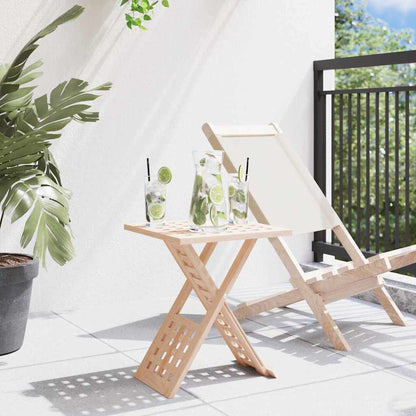 Couchtisch Braun 33 x 33 x 40.5 cm Massivholz Walnuss