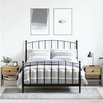 Nachttisch mit Schubladen 2 pcs Artisan-Eiche 40 x 42 x 45 cm