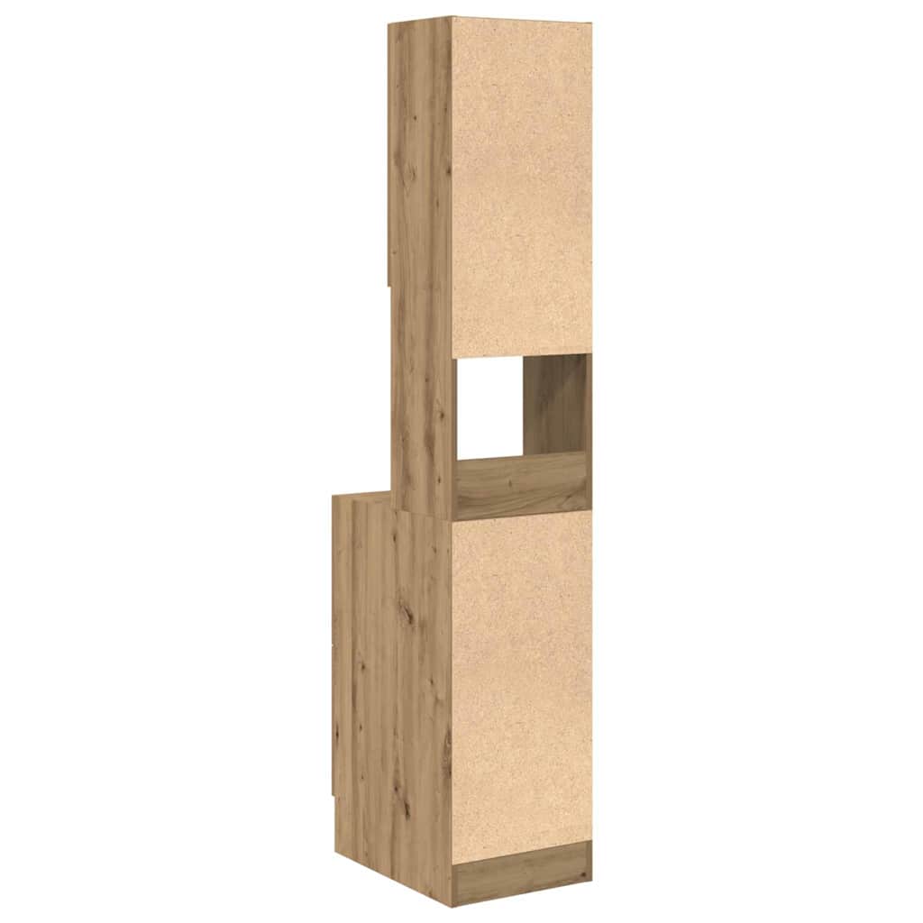 Küchenschrank Artisan-Eiche 35 x 50 x 180 cm Holzwerkstoff