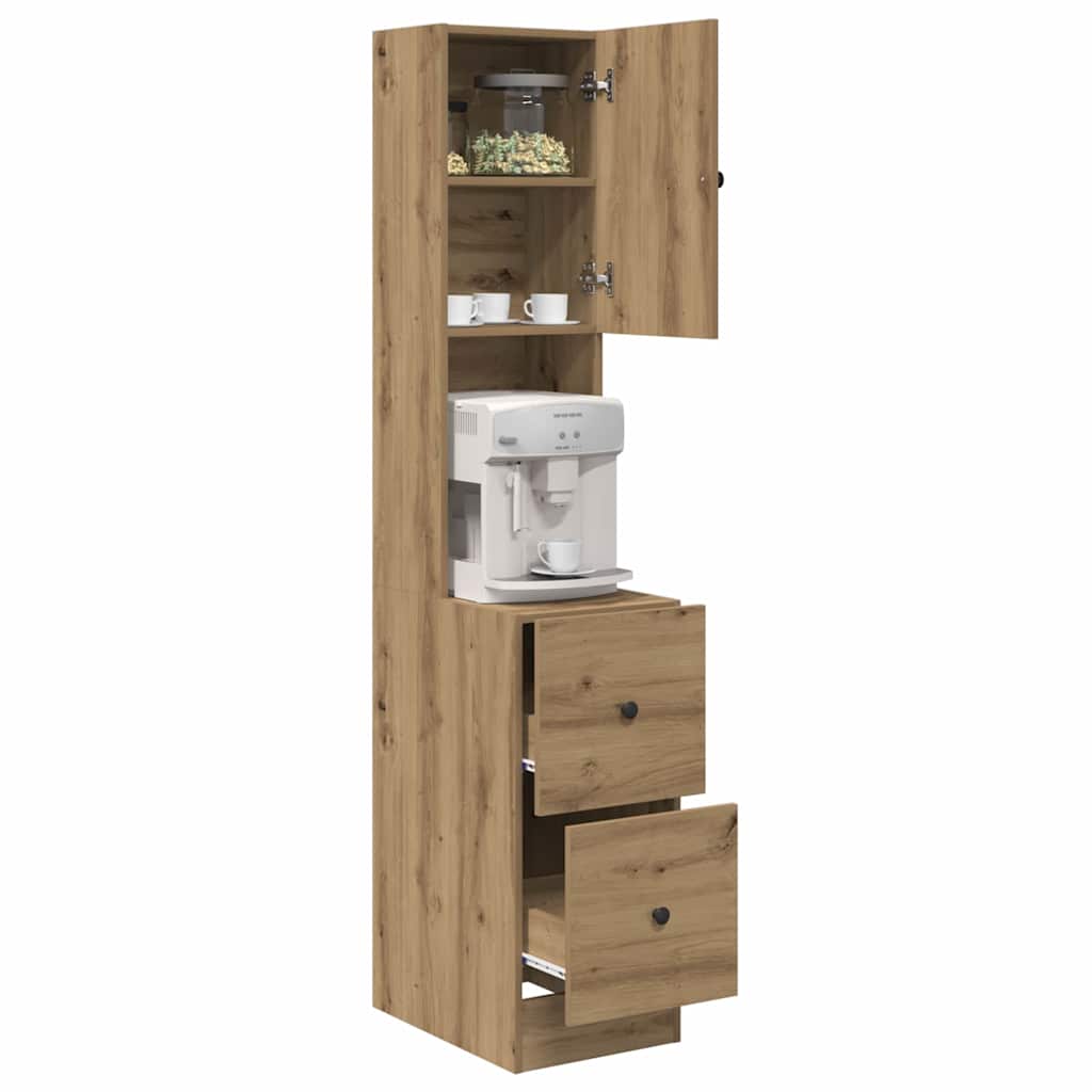 Küchenschrank Artisan-Eiche 35 x 50 x 180 cm Holzwerkstoff