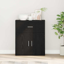 Sideboard Schwarze Eiche 60 x 31 x 70 cm Holzwerkstoff