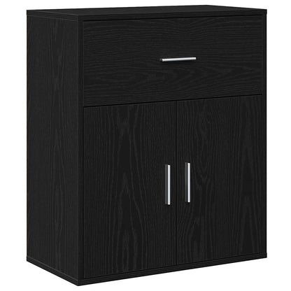 Sideboard Schwarze Eiche 60 x 31 x 70 cm Holzwerkstoff