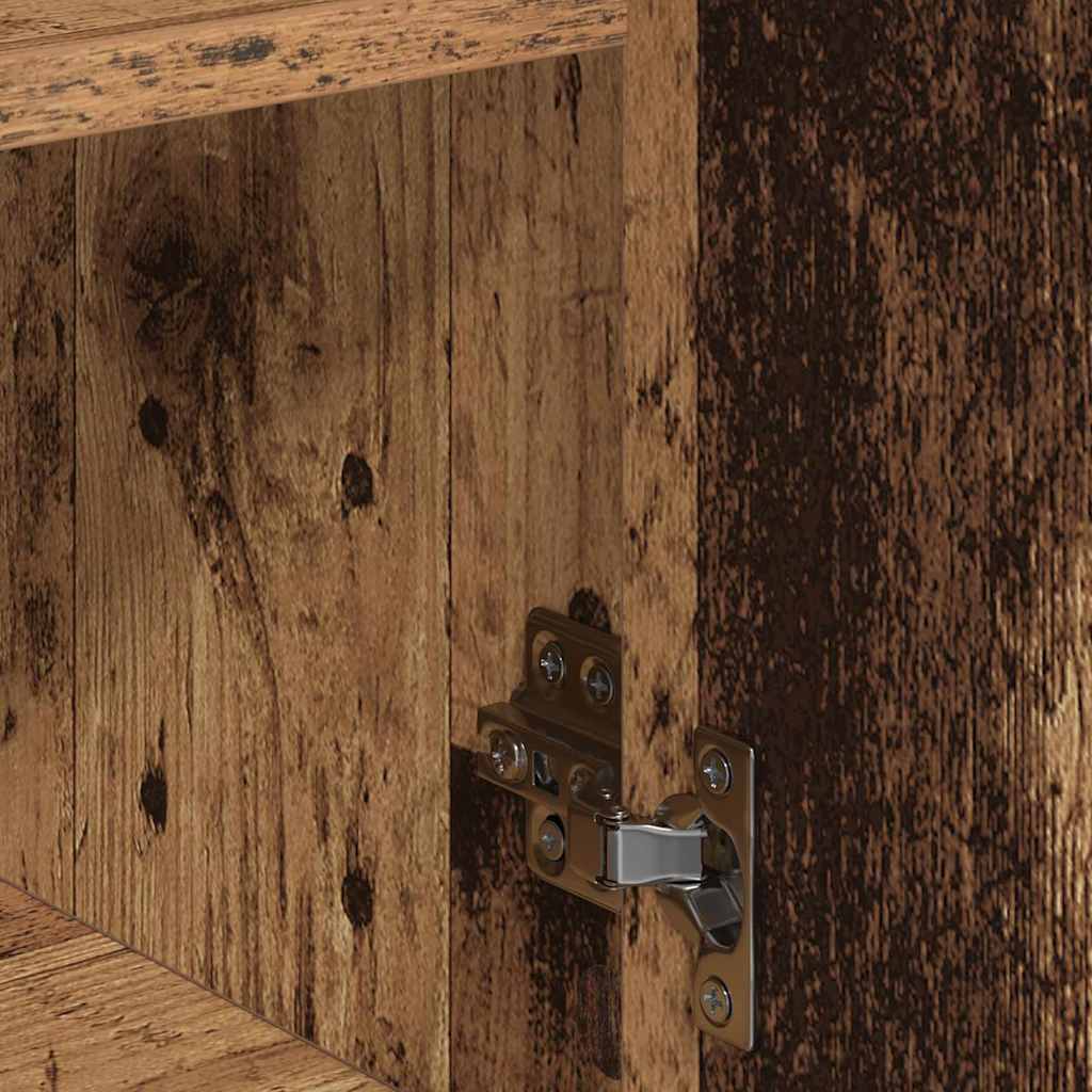 Sideboard mit Schubladen Altholz 79 x 38 x 80 cm Holzwerkstoff