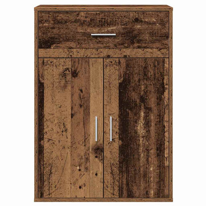 Sideboard mit Schubladen Altholz 79 x 38 x 80 cm Holzwerkstoff