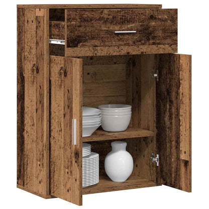 Sideboard mit Schubladen Altholz 79 x 38 x 80 cm Holzwerkstoff