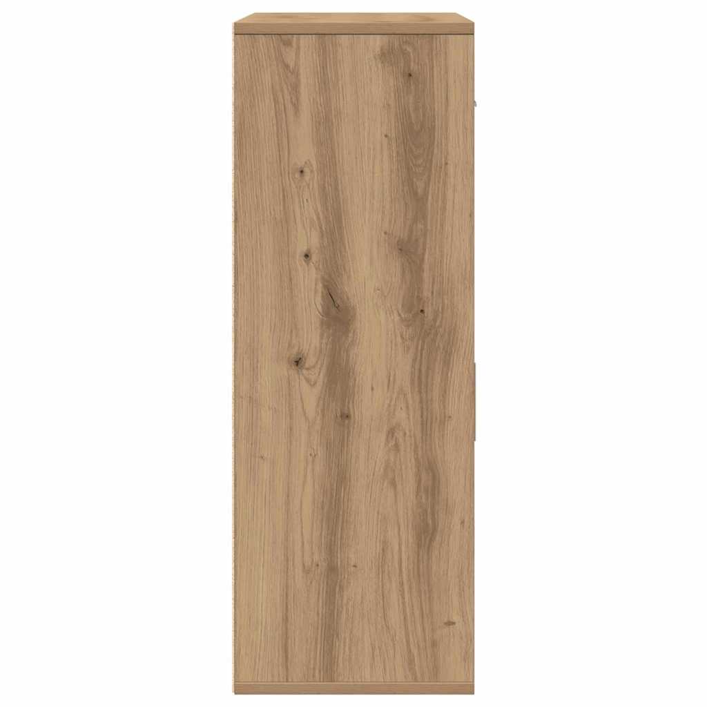 Sideboard Eiche handwerklich 79 x 38 x 80 cm Holzwerkstoff