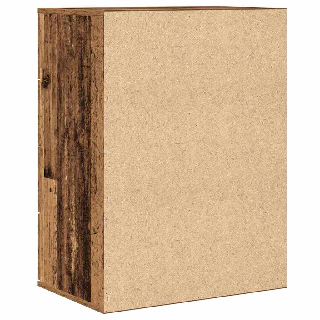 Sideboard mit Schubladen Altholz 60 x 39 x 80 cm Holzwerkstoff