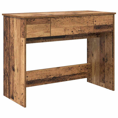 Schminktisch mit Spiegel Altholz 100 x 45 x 76 cm Holzwerkstoff