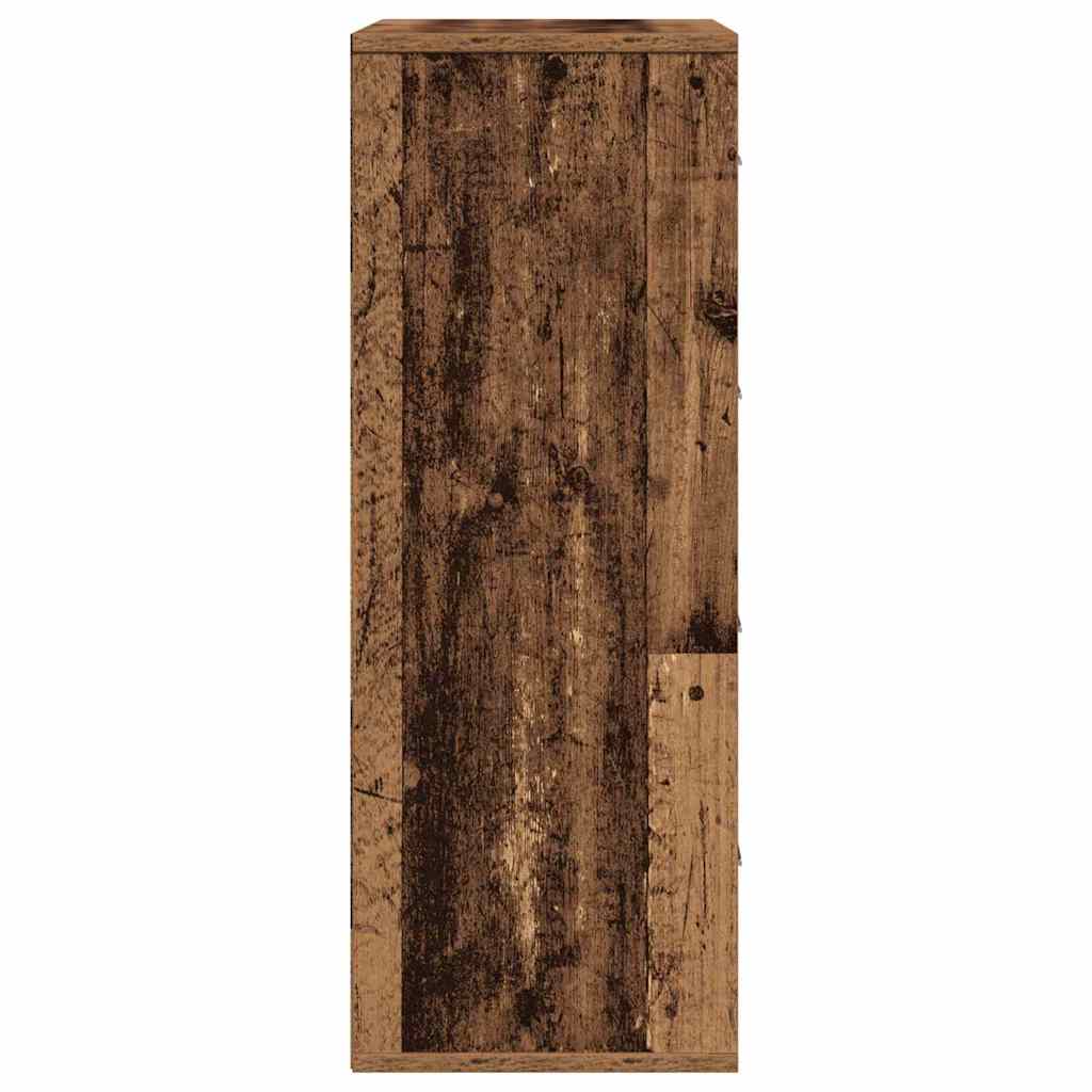 Sideboard mit Schubladen Altholz 60 x 31 x 84 cm Holzwerkstoff