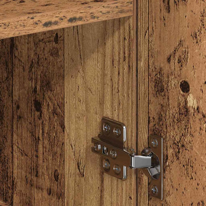 Sideboard mit Schubladen Altholz 79 x 38 x 80 cm Holzwerkstoff