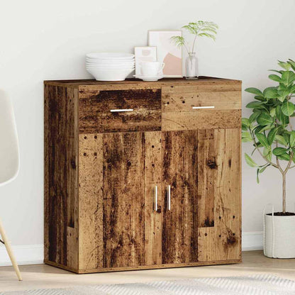 Sideboard mit Schubladen Altholz 79 x 38 x 80 cm Holzwerkstoff
