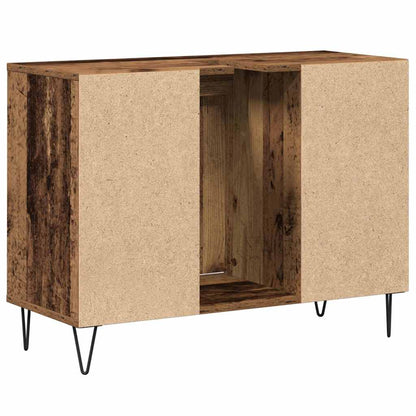 Badezimmer Schrank Altholz 80 x 33 x 60 cm Holzwerkstoff