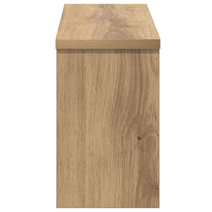 Wandmontierter Kleiderständer Artisan-Eiche 50 x 16 x 26 cm