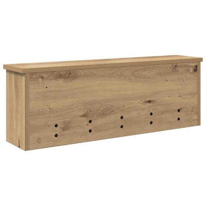 Wandmontierter Kleiderständer Artisan-Eiche 75 x 16 x 26 cm