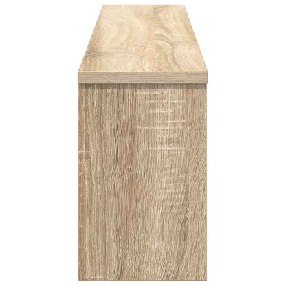 Wandmontierter Kleiderständer Sonoma-Eiche 100 x 16 x 26 cm