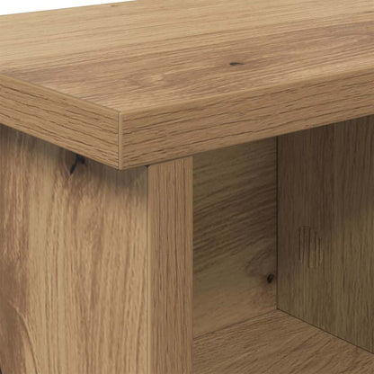 Wandmontierter Kleiderständer Artisan-Eiche 100 x 16 x 26 cm