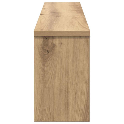 Wandmontierter Kleiderständer Artisan-Eiche 100 x 16 x 26 cm